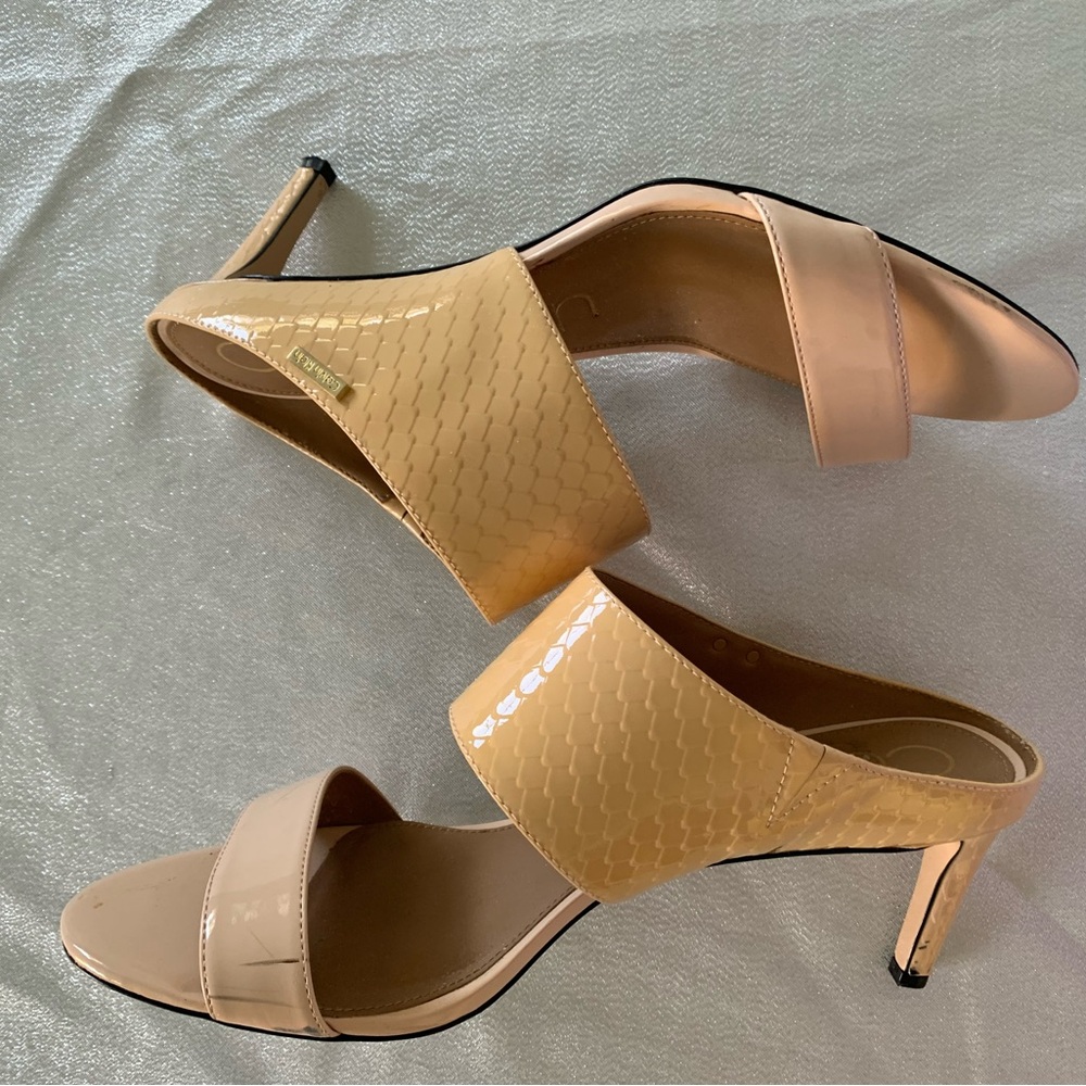 Calvin Klein Nude and Beige Heels
